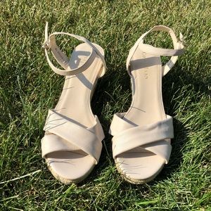 Cole Haan Nike air pleather wedges